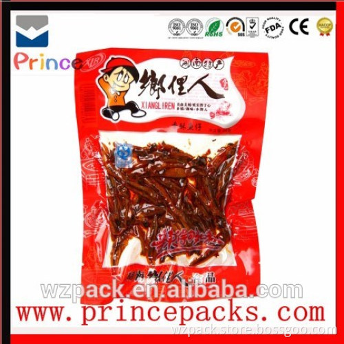 Custom Printed Plastic Food Packing retort pouch price